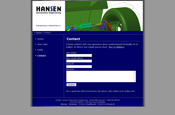 Hansen Automoteve Engineering web site